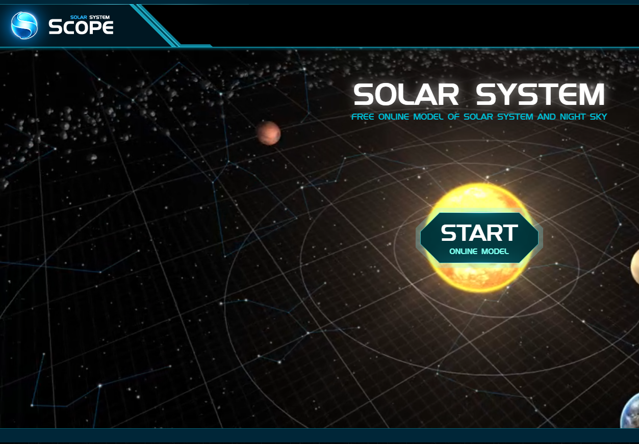Model of Solar System and Stars